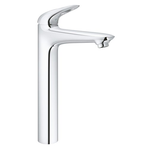 GROHE Eurostyle egykaros magas mosdó  1/2″ XL-es méret, húzórudas leeresztővel, lyukas fogantyús