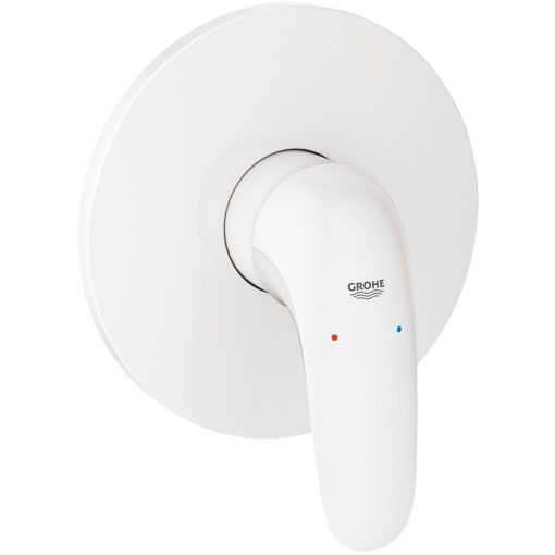 GROHE Eurostyle egykaros 1 funkciós falsík mögötti zuhany vezérlő, teli foganytús, fehér (SMARTBOX - 35 600 000-hoz)