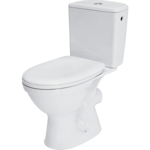 CERSANIT MERIDA MÉLYÖBLÍTÉSŰ MONO WC (HÁTSÓ KIFOLYÁSÚ, OLDALSÓ BEKÖTÉS) + LECSAPÓDÁSGÁTLÓS ÜLŐKE