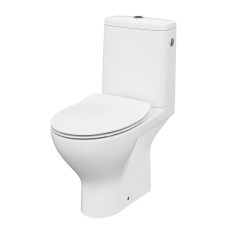   CERSANIT MODUO PEREM NÉLKÜLI, MONO WC (UNIVERZÁLIS KIFOLYÁSÚ, OLDALSÓ BEKÖTÉS, SEMI BACK-TO-WALL KIVITEL) + VÉKONYÍTOTT, LECSAPÓDÁSGÁTLÓS, DUROPLAST, KÖNNYEN LEVEHETŐ ÜLŐKE