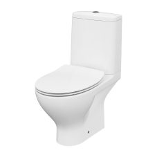   CERSANIT MODUO PEREM NÉLKÜLI, MONO WC (UNIVERZÁLIS KIFOLYÁSÚ, ALSÓ BEKÖTÉS, SEMI BACK-TO-WALL KIVITEL) + VÉKONYÍTOTT,LECSAPÓDÁSGÁTLÓS, DUROPLAST, KÖNNYEN LEVEHETŐ WC ÜLŐKE