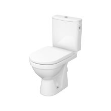 CERSANIT ZIP "NYITOTT PEREMES" MÉLYÖBLÍTÉSŰ, MONO WC (HÁTSÓ KIFOLYÁSÚ, OLDALSÓ VÍZBEKÖTÉS) + LECSAPÓDÁSGÁTLÓS, DUROLPLAST, ANTIBAKTERIÁLIS, KÖNNYEN LEVEHETŐ WC-ÜLŐKE