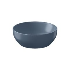   CERSANIT LARGA MATT KÉK, PULTRA TEHETŐ 40X40-ES KÖR ALAKÚ MOSDÓ
