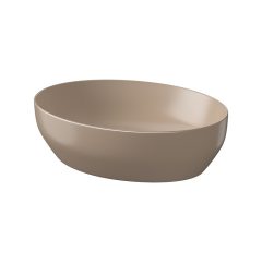   CERSANIT LARGA MATT BARNA, PULTRA TEHETŐ 50X38-AS ELLIPSZIS MOSDÓ