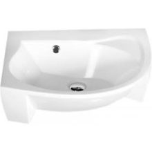 RAVAK Rosa 56,6x46,6 cm mosdó, fehér, balos